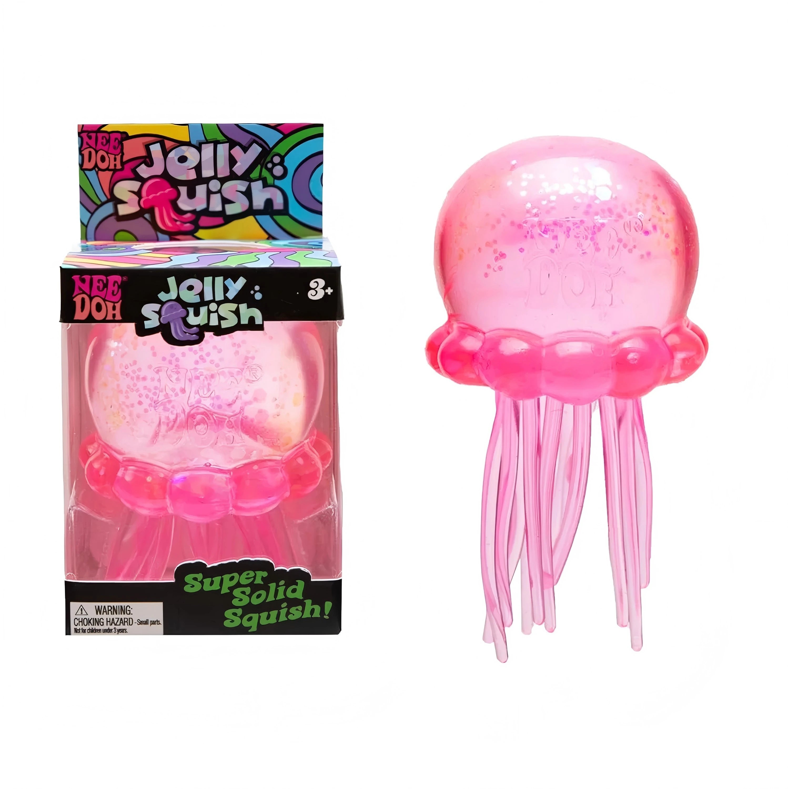 Trending Jellyfish & Cube Fidget Squish Toy