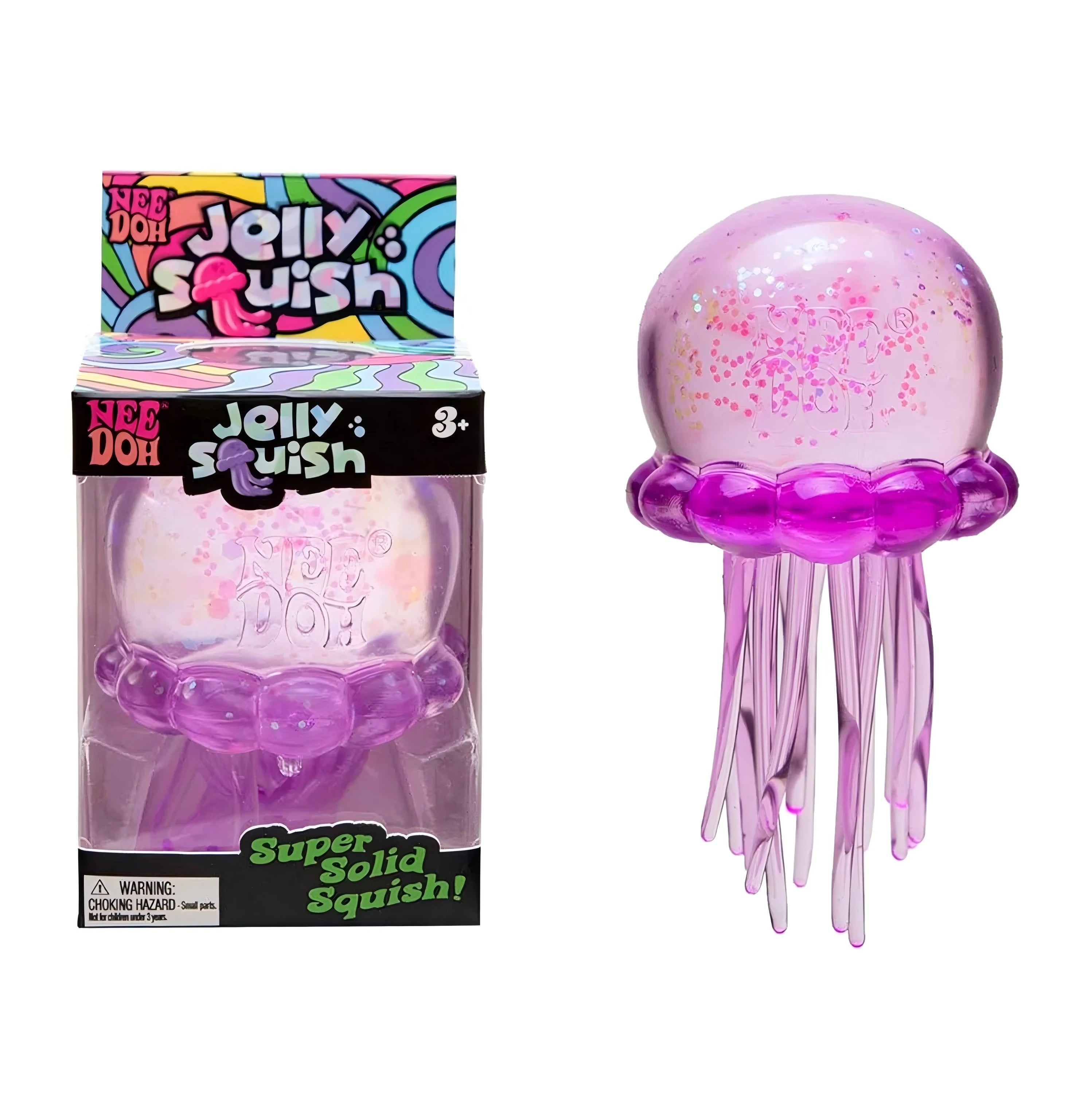 Trending Jellyfish & Cube Fidget Squish Toy