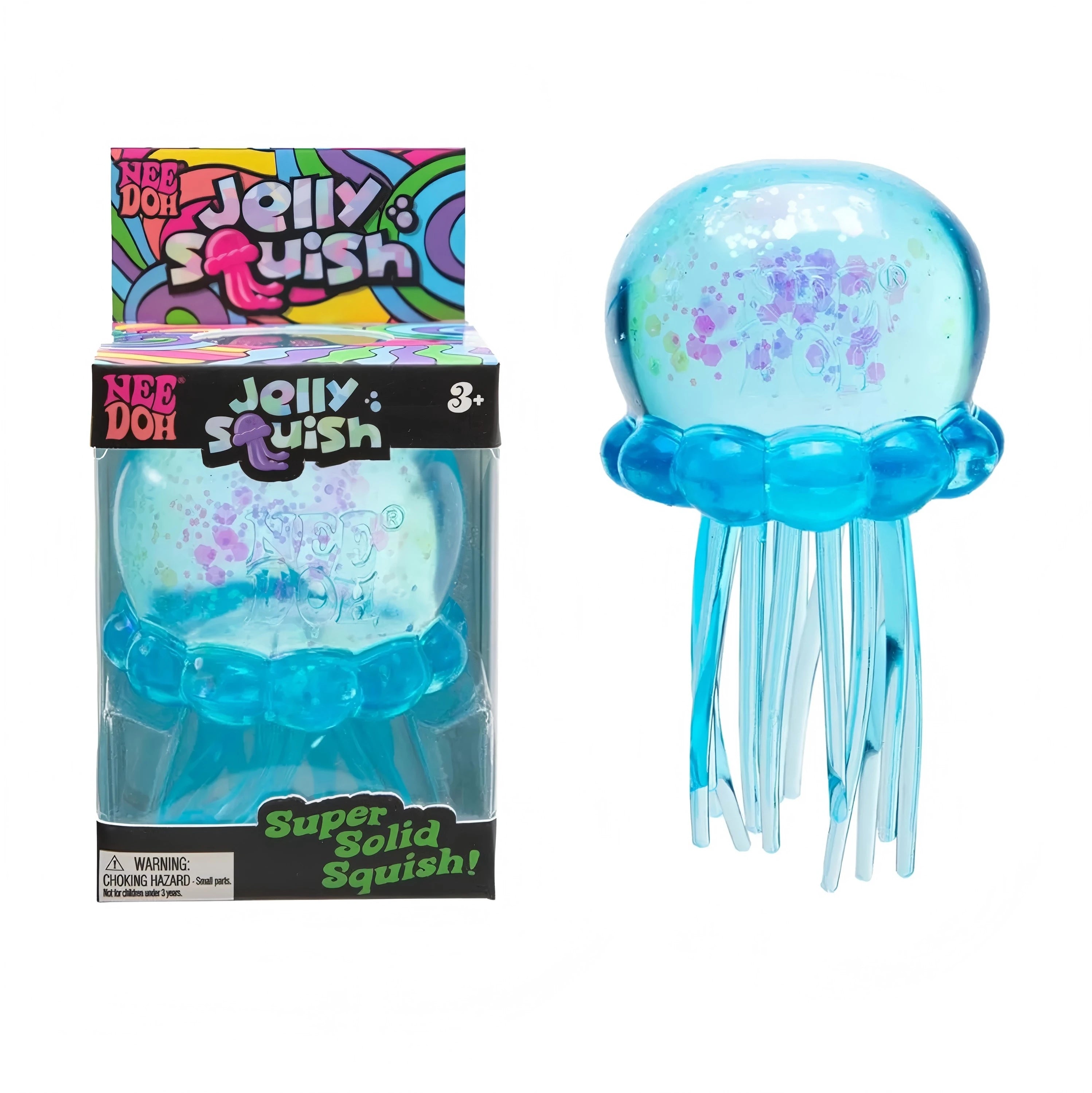 Trending Jellyfish & Cube Fidget Squish Toy