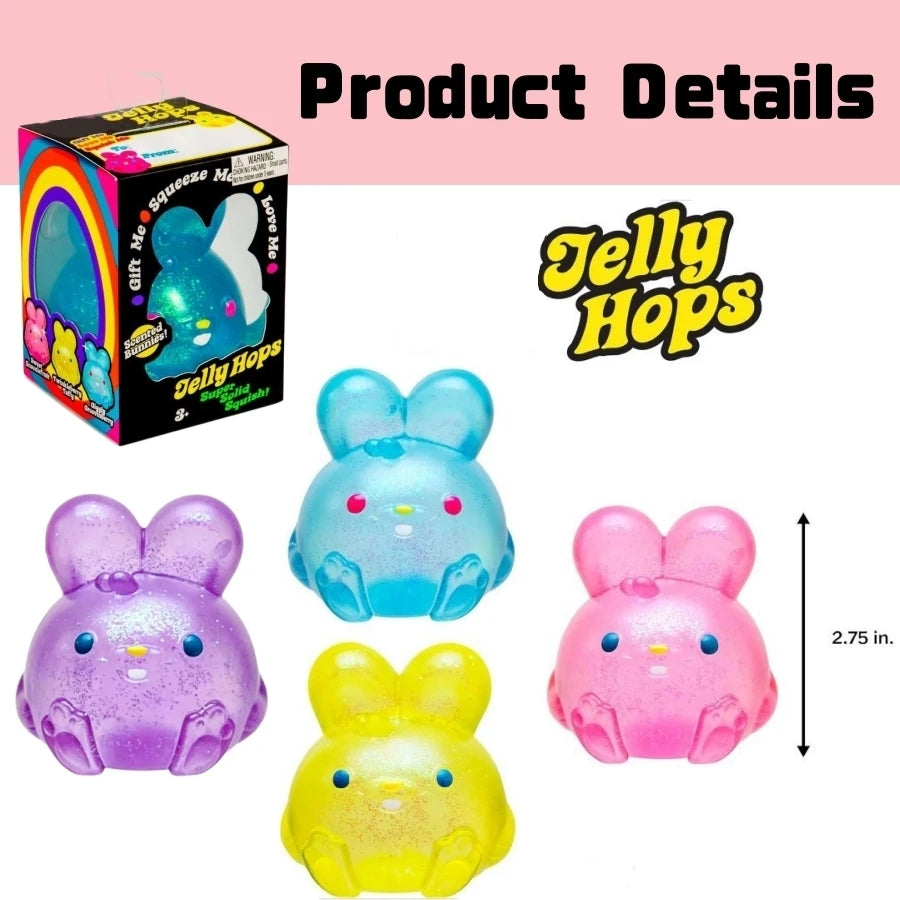 Cube and Rabbit Sensory Fidget Toy Squishy