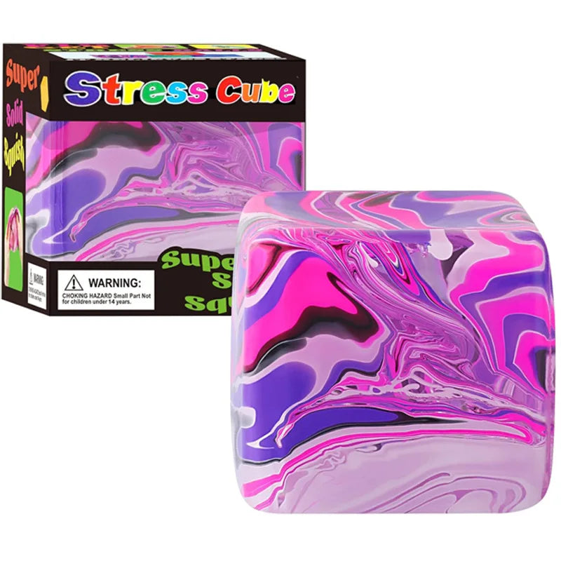 Cube and Rabbit Sensory Fidget Toy Squishy