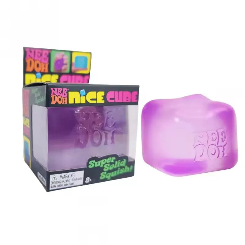 Trending Jellyfish & Cube Fidget Squish Toy