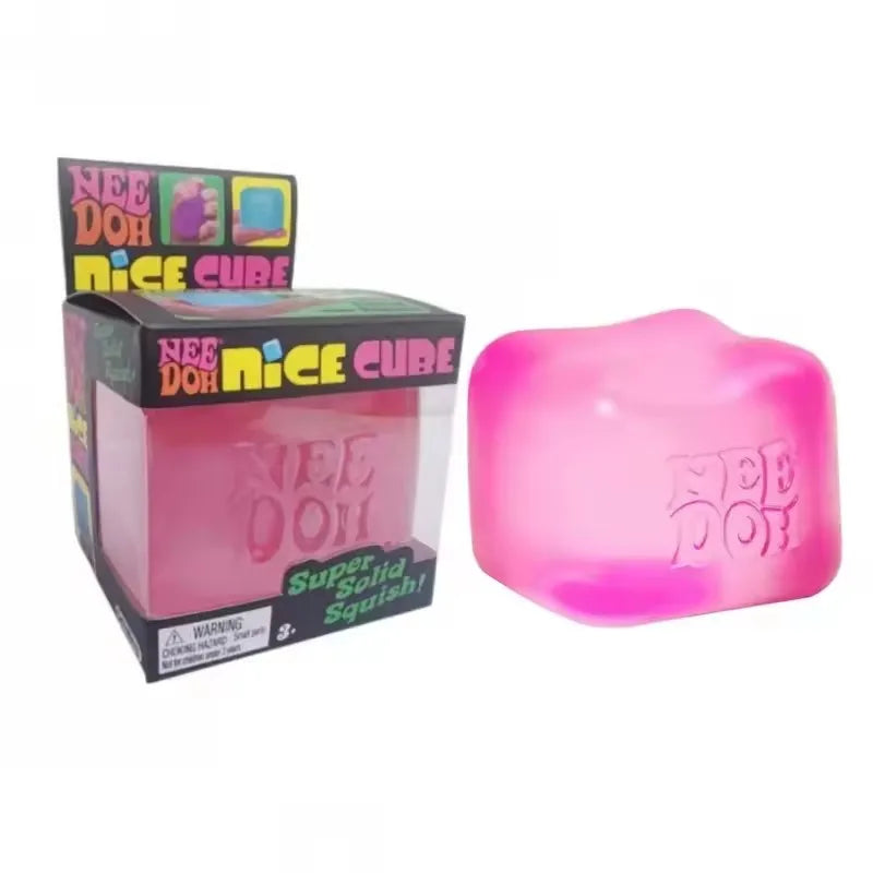 Trending Jellyfish & Cube Fidget Squish Toy