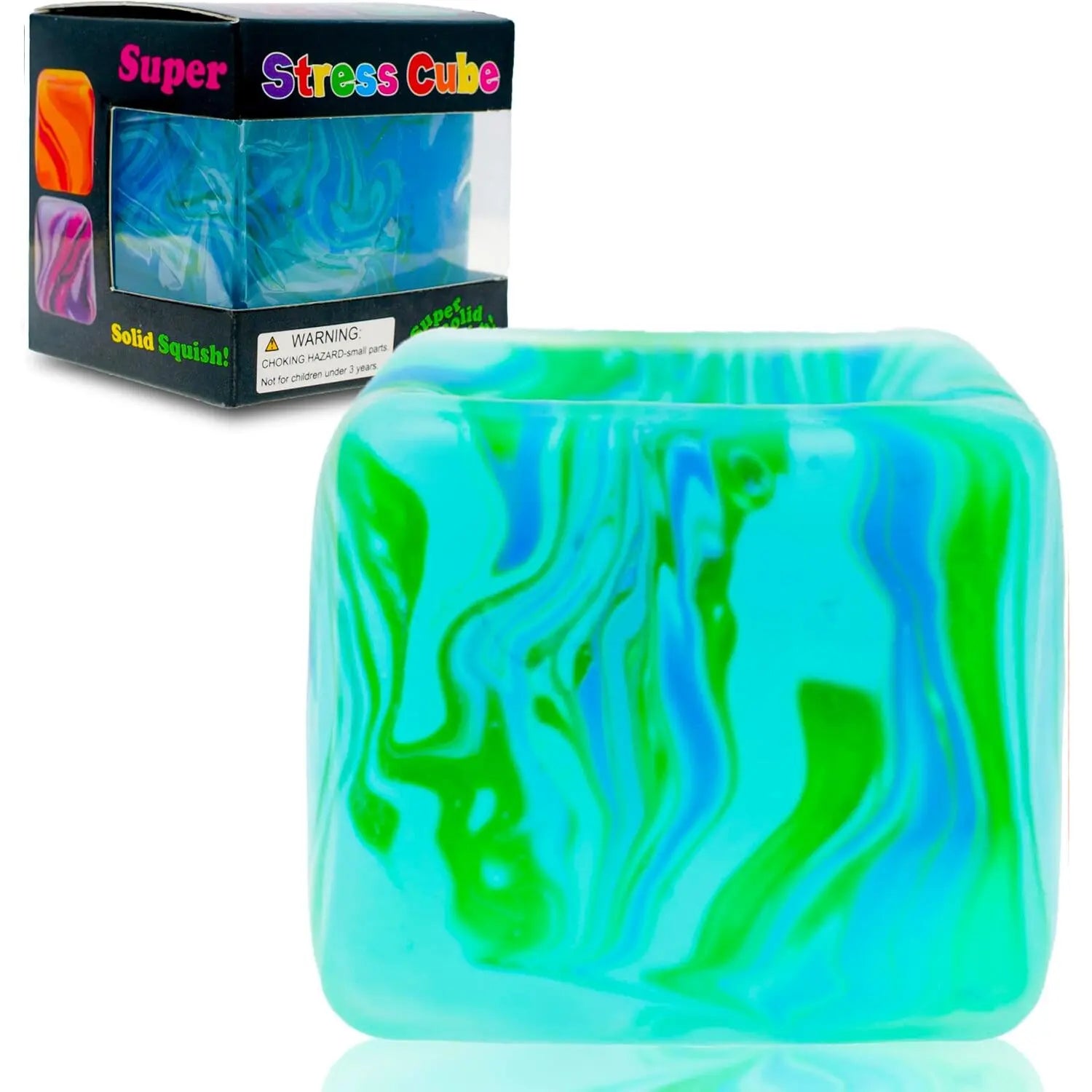 Cube and Rabbit Sensory Fidget Toy Squishy